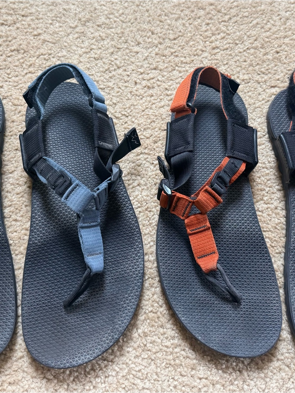 Women’s Vibram Bedrock Sandals Lot of 2
